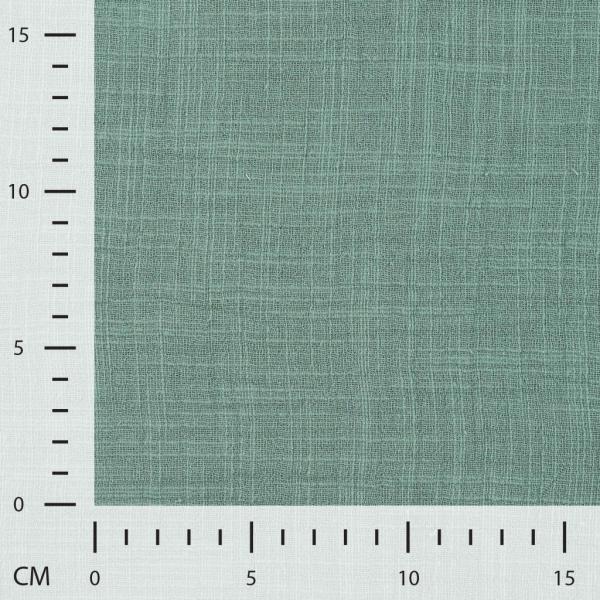 Slub Musselin Dark Dusty Mint, uni